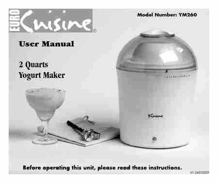 Cuisine Yogurt Maker Manual-page_pdf